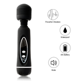 12-Speeds Magic Wand Vibrator for Women / Powerful Clitoral Massager Stick - EVE's SECRETS