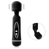 12-Speeds Magic Wand Vibrator for Women / Powerful Clitoral Massager Stick - EVE's SECRETS