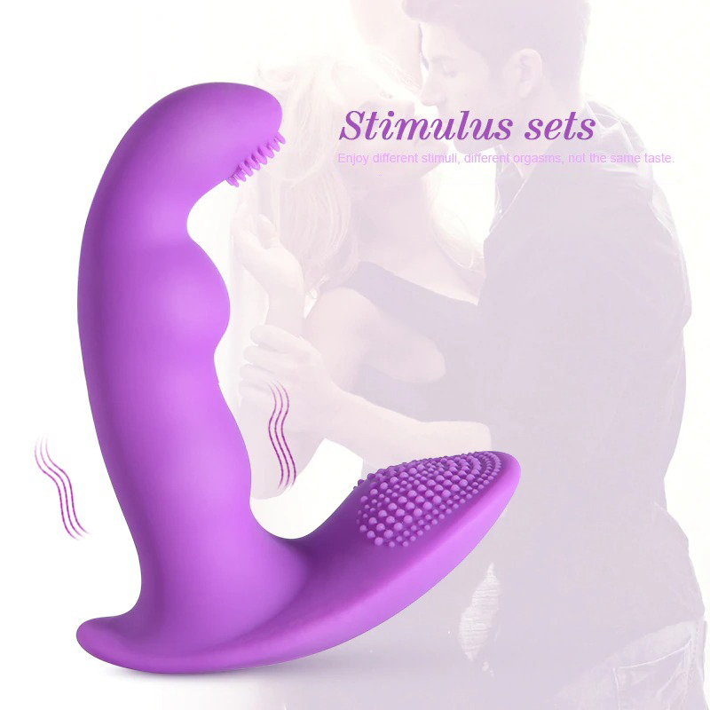 2 in 1 Silicone Wearable Butterfly Vibrator / Clitoral and G-Spot Stimulator / Female Sex Toy - EVE's SECRETS