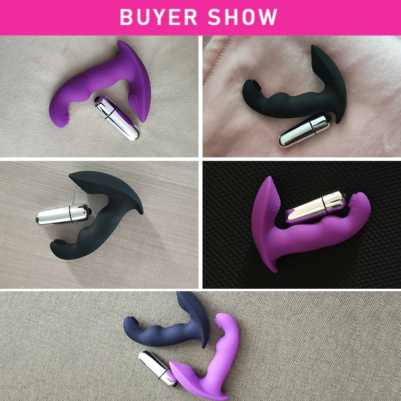 2 in 1 Silicone Wearable Butterfly Vibrator / Clitoral and G-Spot Stimulator / Female Sex Toy - EVE's SECRETS
