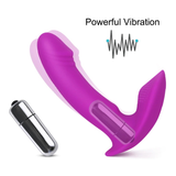 2 in 1 Silicone Wearable Women's Vibrator / Clitoral and G-Spot Stimulator - EVE's SECRETS