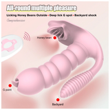 3 in 1 Wireless Vibrator for Women / Female Sucker Clitoris Stimulator / Erotic Licking Massager - EVE's SECRETS