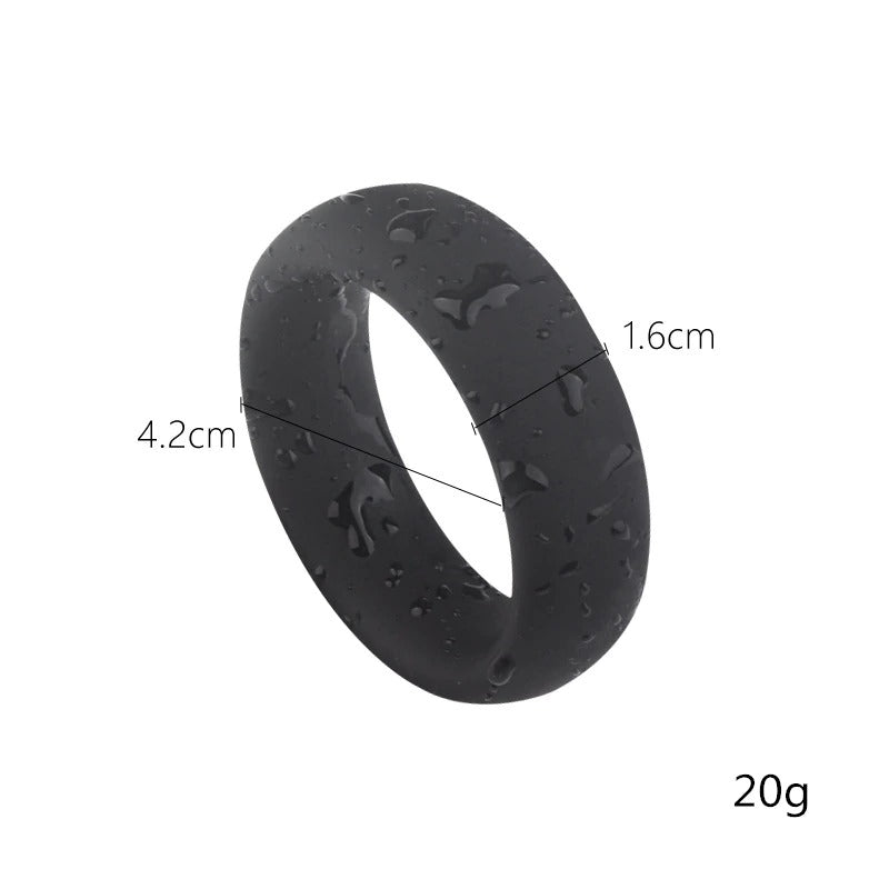3 Sizes Silicone Cock Ring Set / Penis Enhance Erection Ejaculation Delay Sex Toys For Men - EVE's SECRETS
