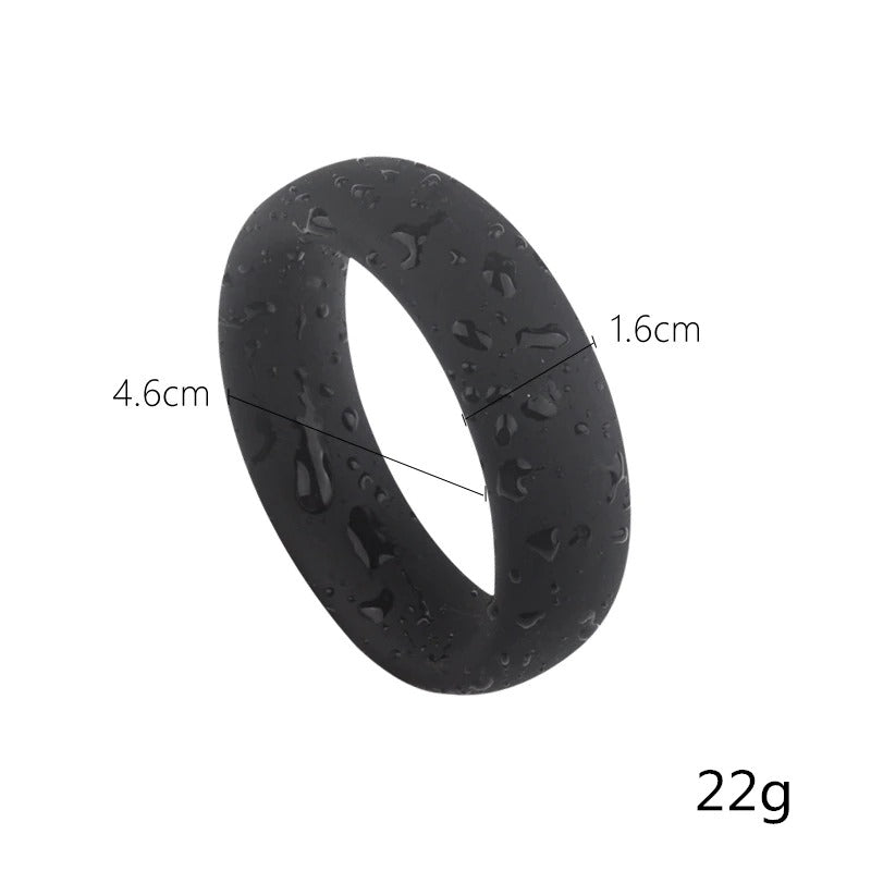 3 Sizes Silicone Cock Ring Set / Penis Enhance Erection Ejaculation Delay Sex Toys For Men - EVE's SECRETS