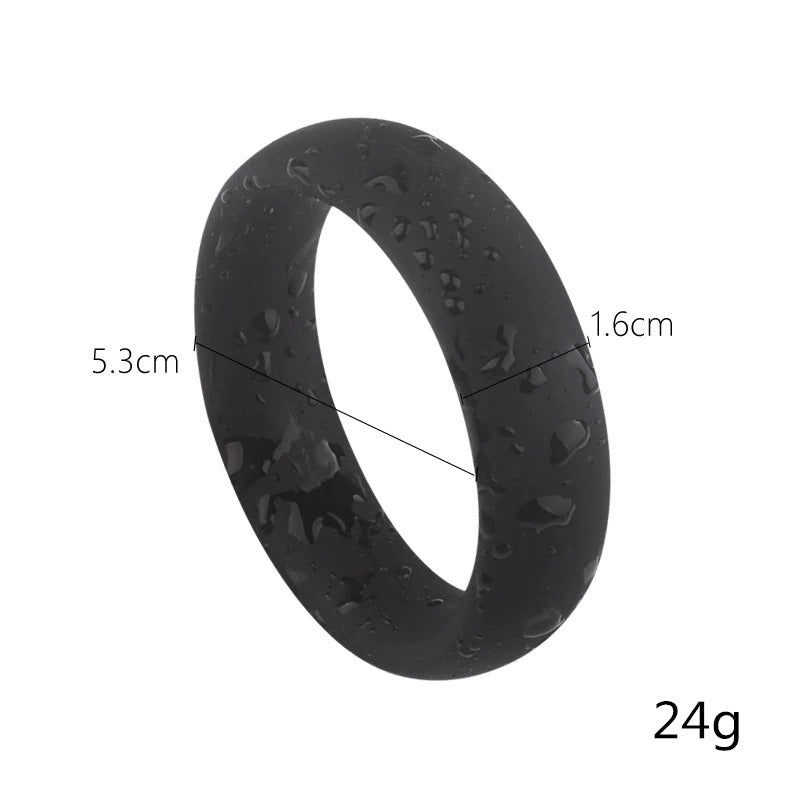 3 Sizes Silicone Cock Ring Set / Penis Enhance Erection Ejaculation Delay Sex Toys For Men - EVE's SECRETS