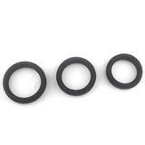 3 Sizes Silicone Cock Ring Set / Penis Enhance Erection Ejaculation Delay Sex Toys For Men - EVE's SECRETS