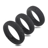 3 Sizes Silicone Cock Ring Set / Penis Enhance Erection Ejaculation Delay Sex Toys For Men - EVE's SECRETS