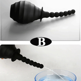 380ml Anal Enema Ball / Anal Douche Syringe Cleaning Nozzle Kit /  Enema Washing Bottle Pump - EVE's SECRETS
