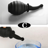 380ml Anal Enema Ball / Anal Douche Syringe Cleaning Nozzle Kit /  Enema Washing Bottle Pump - EVE's SECRETS