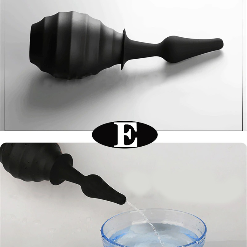 380ml Anal Enema Ball / Anal Douche Syringe Cleaning Nozzle Kit /  Enema Washing Bottle Pump - EVE's SECRETS