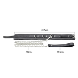 5Pcs PU Leather BDSM Set / Adult Sex Toy for Games / Erotic Whip and Handcuffs - EVE's SECRETS