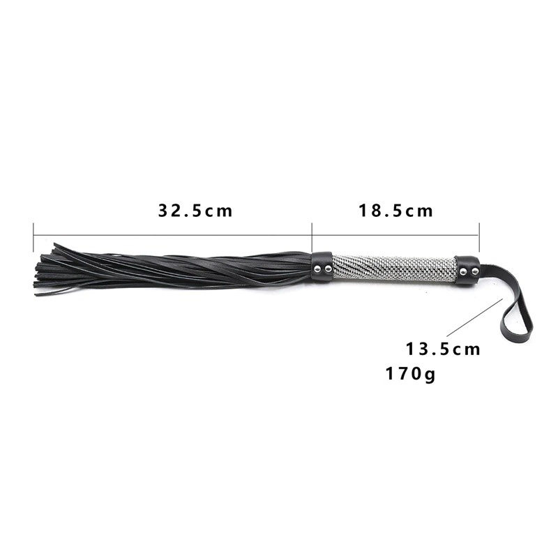 5Pcs PU Leather BDSM Set / Adult Sex Toy for Games / Erotic Whip and Handcuffs - EVE's SECRETS