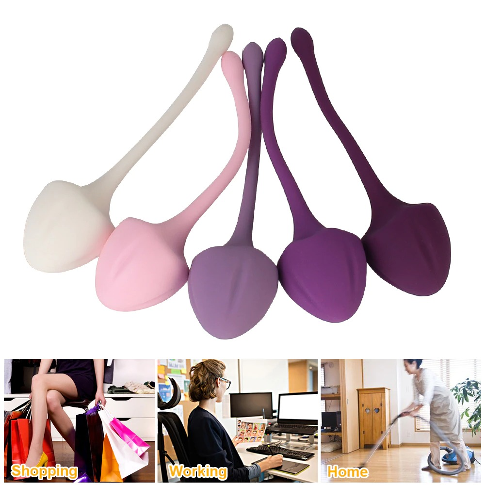 5Pcs/Set Vaginal Kegel Balls / Safe Silicone Vaginal Trainer Balls / Sex Toy for Women - EVE's SECRETS