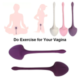 5Pcs/Set Vaginal Kegel Balls / Safe Silicone Vaginal Trainer Balls / Sex Toy for Women - EVE's SECRETS