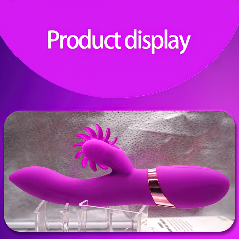 7-Frequencies Rabbit Vibrator with Licking Function / Women's Sex Stimulator - EVE's SECRETS