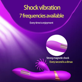 7-Frequencies Rabbit Vibrator with Licking Function / Women's Sex Stimulator - EVE's SECRETS
