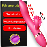 7-Frequencies Rabbit Vibrator with Licking Function / Women's Sex Stimulator - EVE's SECRETS