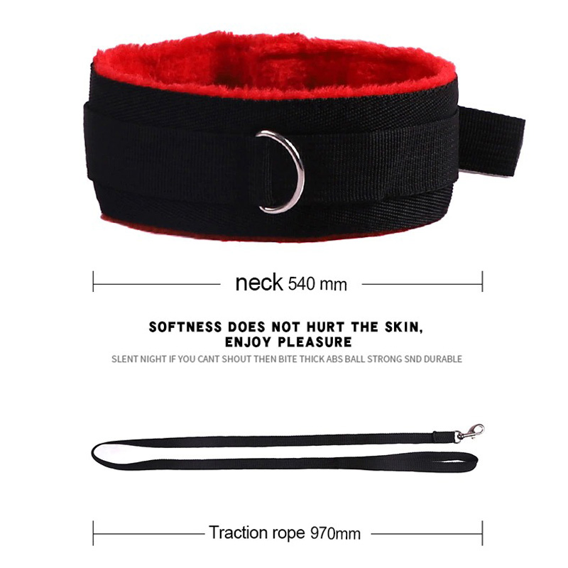 7 Pcs BDSM Kit for Couples / Adult Sex Toy Handcuffs / Erotic Accessories for Role Games - EVE's SECRETS