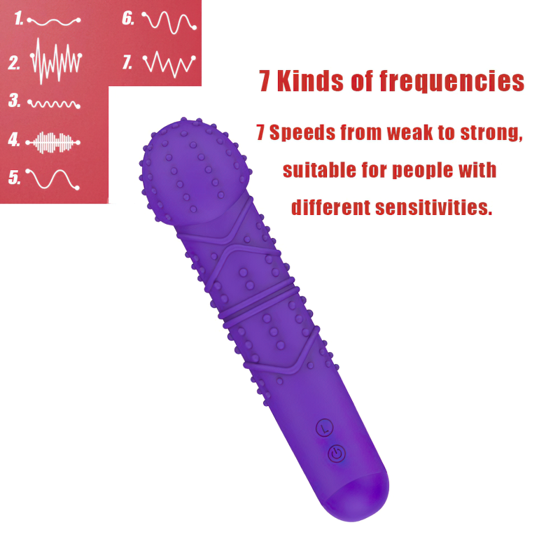 7 Speeds Powerful G-Spot Vibrators / Magic Silicone Body Massager For Women - EVE's SECRETS