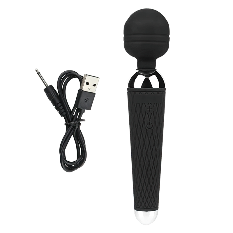 USB Recharge Female Clitoris Vibrator / Vibrating G-Spot Stimulator / Female Wand Massager - EVE's SECRETS