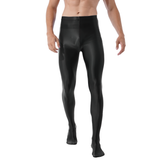 Herren-Fitness-Gymnastik-lange Hose / modische glänzende Yoga-Leggings-Hose