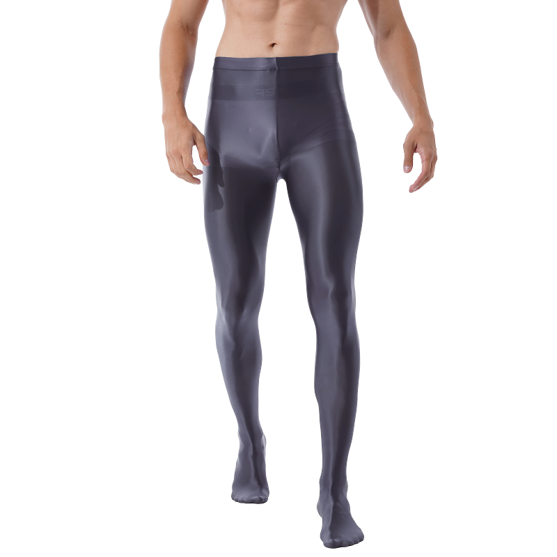 Men's Fitness Gymnastics Long Pants / Fashion Glossy Yoga Leggings Pants - EVE's SECRETS