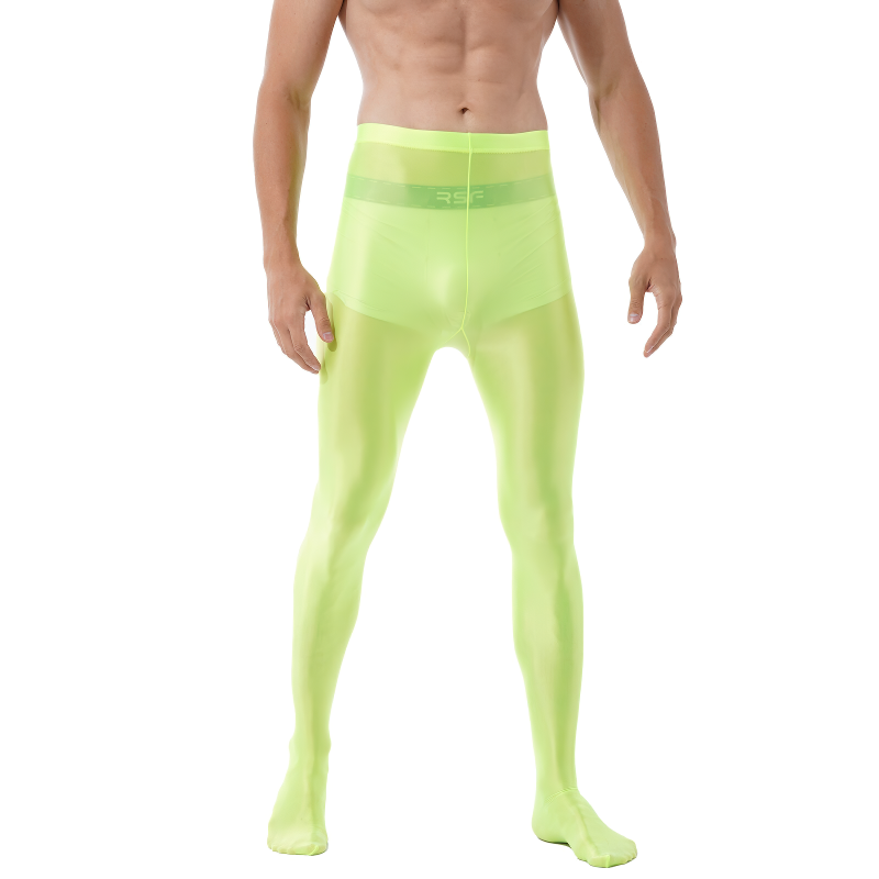 Men's Fitness Gymnastics Long Pants / Fashion Glossy Yoga Leggings Pants - EVE's SECRETS