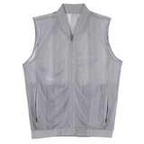 Men's Summer See-Through Sleeveless Jacket / Outdoor Fishing Zipper Waistcoat Costumes - EVE's SECRETS