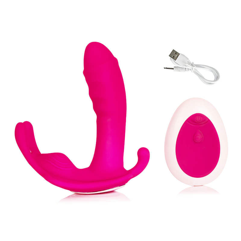 Remote Control Dildo Vibrator For Women / Wireless Wearable Female Masturbator - EVE's SECRETS