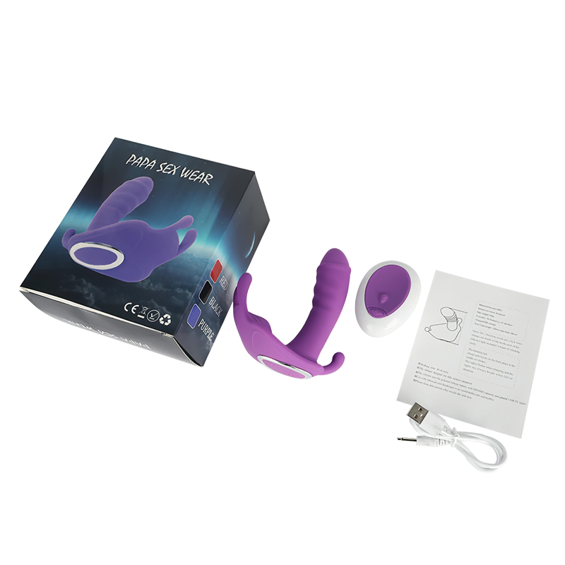 Remote Control Dildo Vibrator For Women / Wireless Wearable Female Masturbator - EVE's SECRETS
