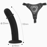 Adjustable Harness Strap-On Dildo / Adult Sex Toy for Female Couples - EVE's SECRETS