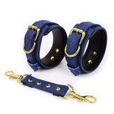 Adjustable PU Leather Handcuffs and Ankle Cuffs in Different Colors / Adult Toys for Erotic Games - EVE's SECRETS