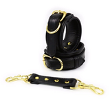 Adjustable PU Leather Handcuffs and Ankle Cuffs in Different Colors / Adult Toys for Erotic Games - EVE's SECRETS