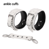 Adjustable PU Leather Handcuffs and Ankle Cuffs in Different Colors / Adult Toys for Erotic Games - EVE's SECRETS