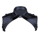 Harnais de corps masculin en cuir d'unité centrale réglable/costume sexy de servitude de revers de BDSM