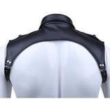 Adjustable PU Leather Male Body Harness / Sexy BDSM Lapel Bondage Costume - EVE's SECRETS