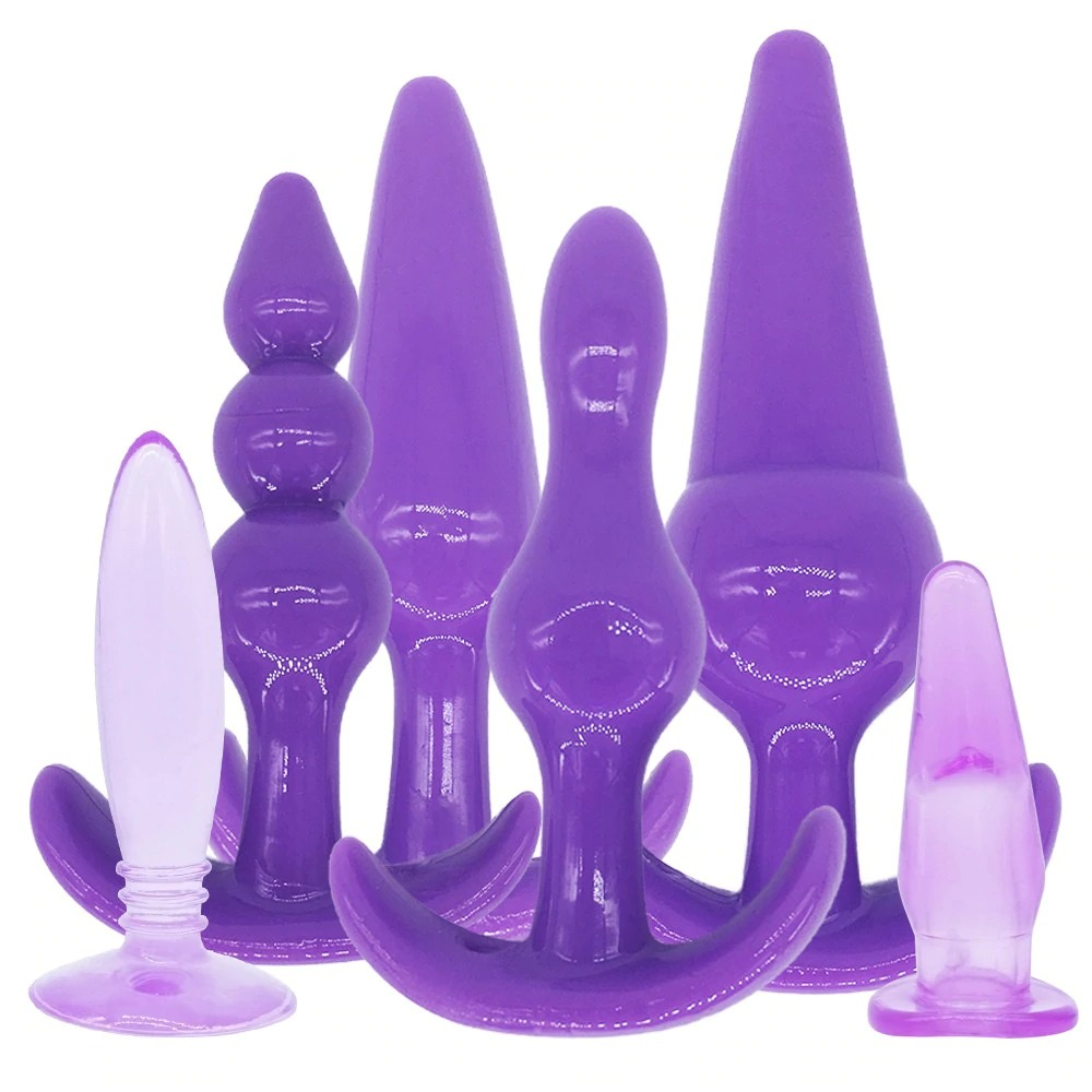Adult Anal Sex Toy / Butt Plug Silicone Set / Anal Ball for Men and Women - EVE's SECRETS