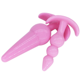 Adult Anal Sex Toy / Butt Plug Silicone Set / Anal Ball for Men and Women - EVE's SECRETS