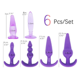 Adult Anal Sex Toy / Butt Plug Silicone Set / Anal Ball for Men and Women - EVE's SECRETS