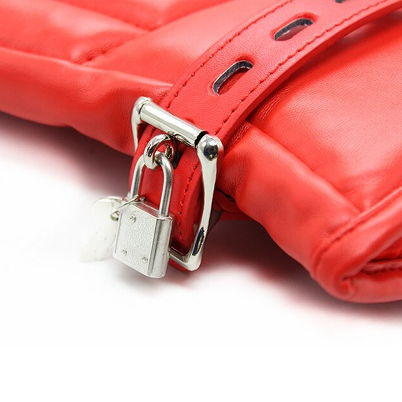 Adult BDSM Gloves / PU Leather Soft Handcuffs / Dog Paw Mittens for Sex Game - EVE's SECRETS