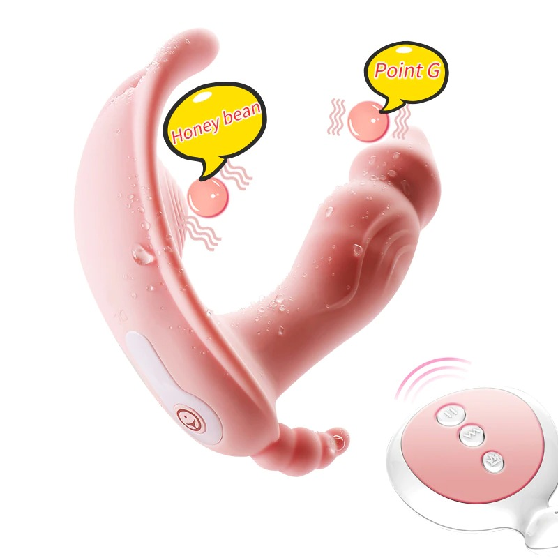 Adult Dildo Vibrator with Remote Control / Women Wireless Clitoris Stimulator - EVE's SECRETS
