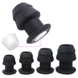 Adult Large Hollow Anal Plug with Silicone Stopper / Unisex Soft Butt Plug - EVE's SECRETS