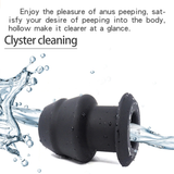 Adult Large Hollow Anal Plug with Silicone Stopper / Unisex Soft Butt Plug - EVE's SECRETS