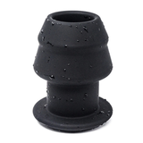 Adult Large Hollow Anal Plug with Silicone Stopper / Unisex Soft Butt Plug - EVE's SECRETS