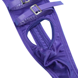 Adult Men's Exotic Faux Leather Sexy Lingerie / G-String Male Underpants With Elastic Penis Hole - EVE's SECRETS