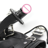 Adult Removable Suit Headgear for Sex Games / Unisex Eye Patch/Dildo Gag - EVE's SECRETS