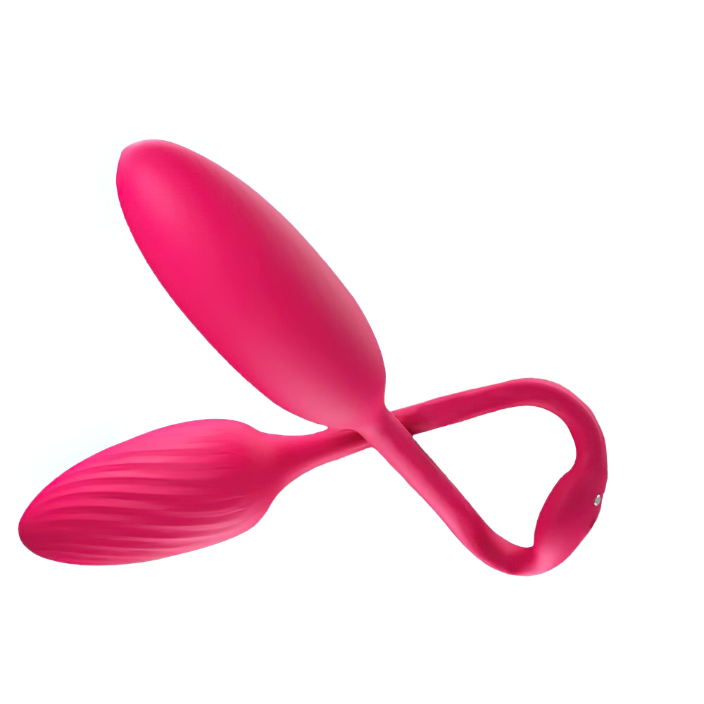 Adult Sex Toys For Couples / Female Wireless Remote G-Spot Vibrator / Double Penetration Masturbator - EVE's SECRETS