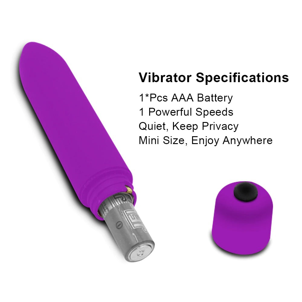 Adult Silicone Anal Plug / Purple Jewelry Vibrator Sex Toys for Women and Men / Prostate Massager - EVE's SECRETS