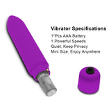 Adult Silicone Anal Plug / Purple Jewelry Vibrator Sex Toys for Women and Men / Prostate Massager - EVE's SECRETS