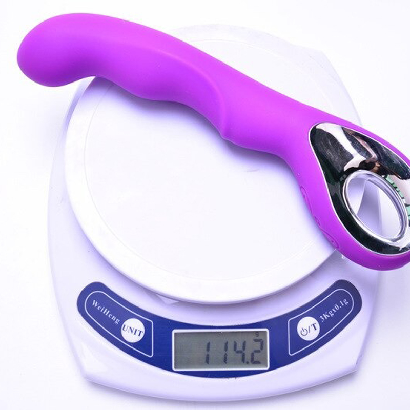 Adult Silicone G-Spot Vibrator / Strong Female Vibration Dildo with 10 Frequency - EVE's SECRETS
